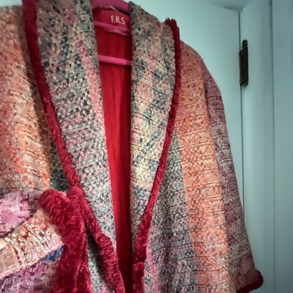 FREE SHIPPING; FRS Night Jacket; Exc. Cond. fully lined; see descrip